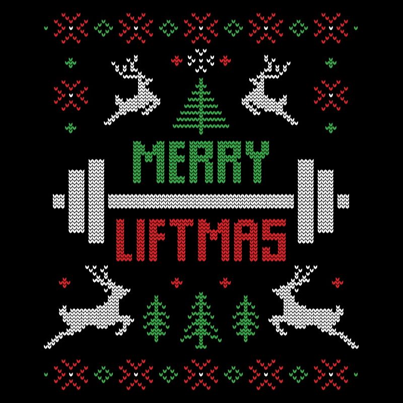 Merry Liftmas hässlicher Weihnachtspullover