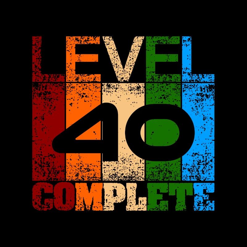 Endlich bin ich 40