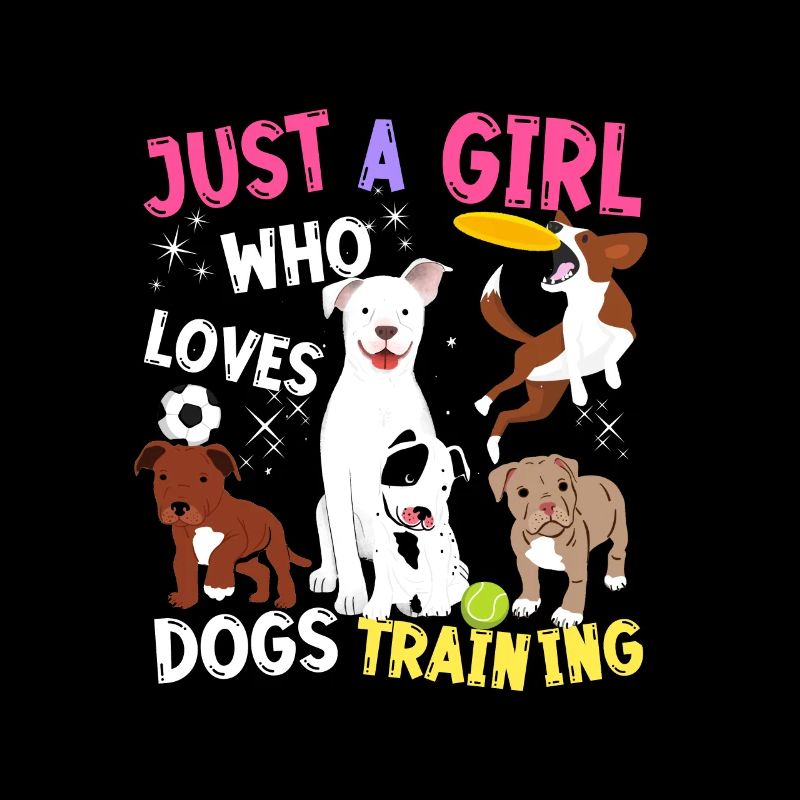 Nur ein Mädchen, das Hundetraining liebt