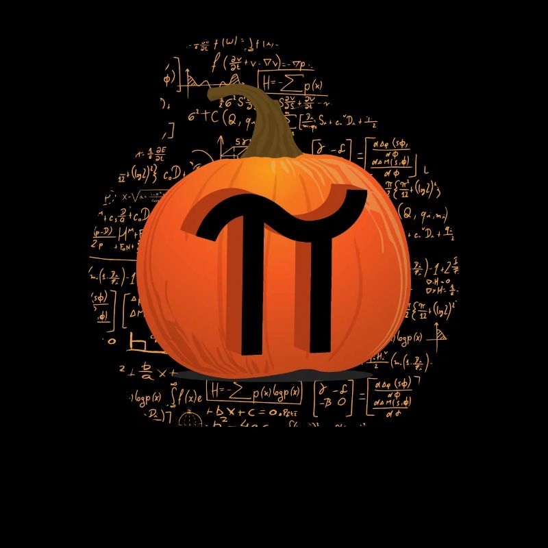 Pumpkin Pie Funny Halloween Pi Day Word Game