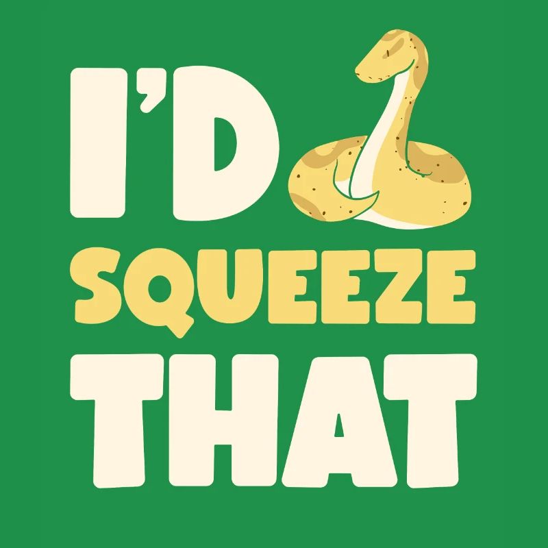 Banana Ball Python I'D Squeeze That