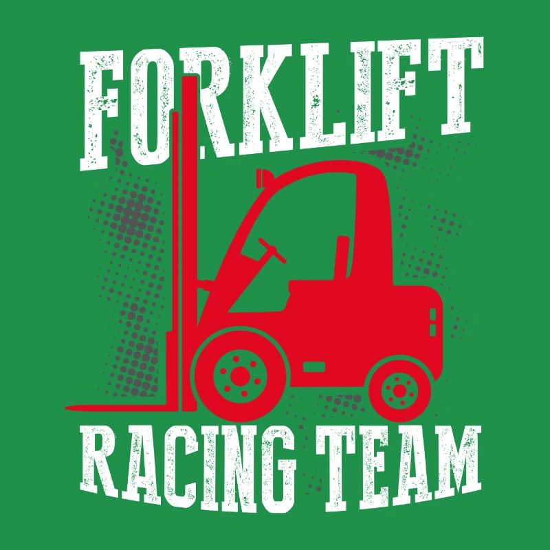 Forklift driver operator funny design