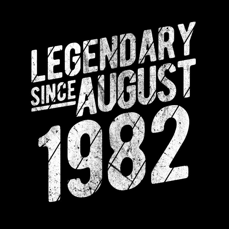 40th Birthday Gift Legendary Since August 1982 40
