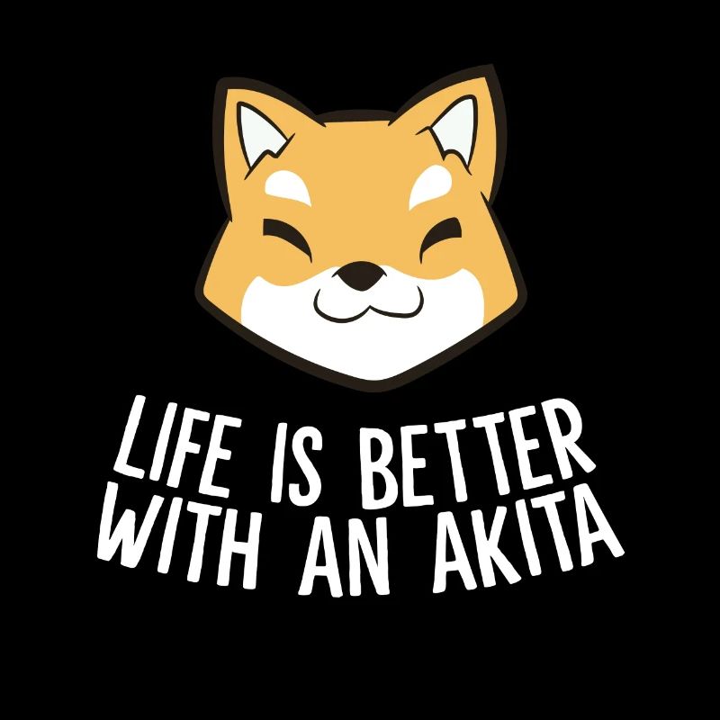 Das Leben ist besser mit einem Akita
