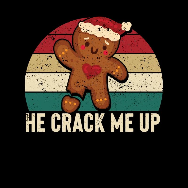 He makes me laugh Funny gingerbread man