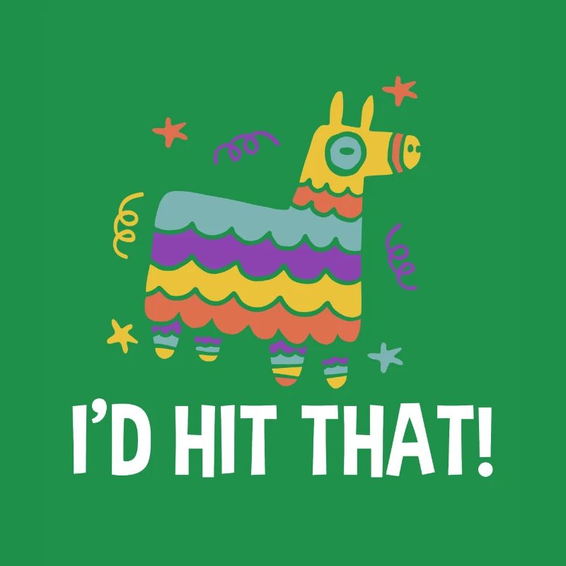 Pinata Cinco De Mayo I'd Hit That!