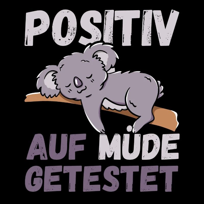 Positiv auf Müde getestet Koalas Fun
