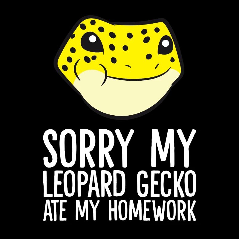 Désolé, mon gecko léopard a mon
