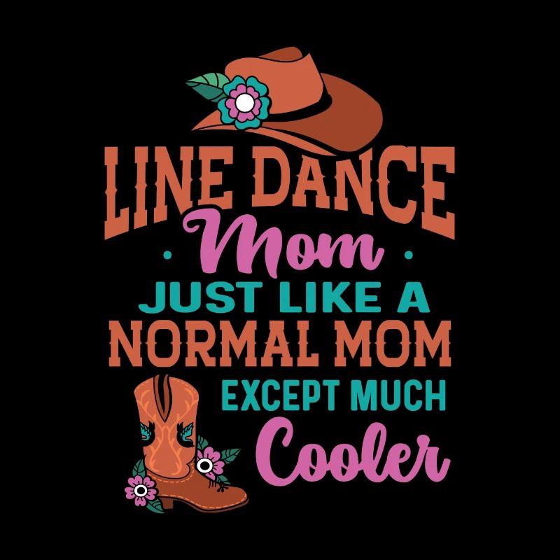 Line Dancing Cowboy Texas Line Dance Geschenk