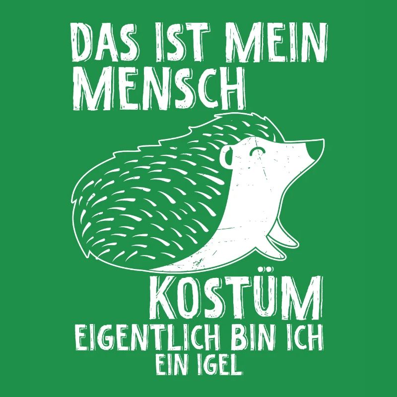 Menschen Kostüm Eigentlich bin ich ein Igel Hallow