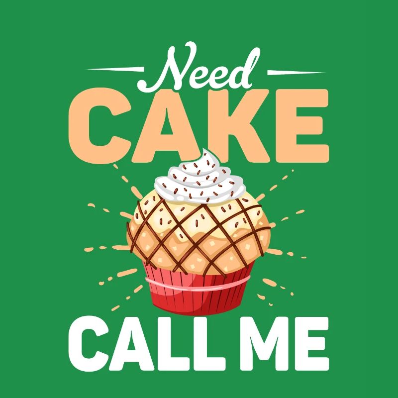 Need Cake Call Me Cookie Pastry Baking Cake