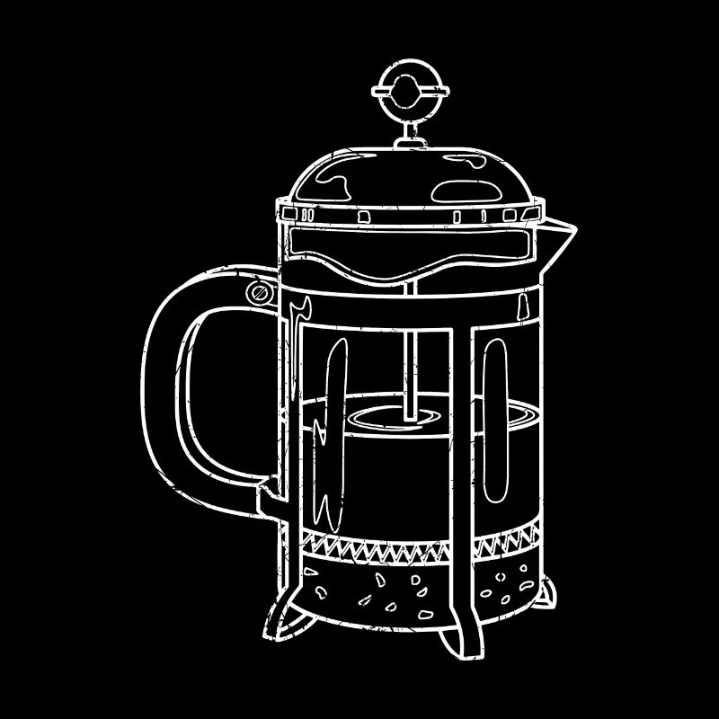 French Press Kaffeekanne Geschenk Kaffee Liebhaber
