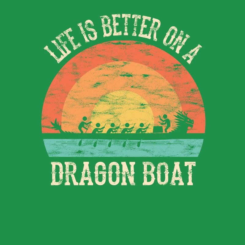 Course de bateaux-dragons chinois