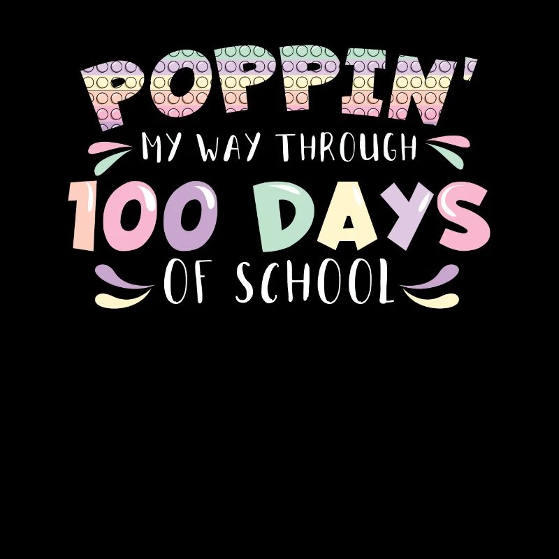 Étudiant 100th Day Pop Fidget 100 jours d’école