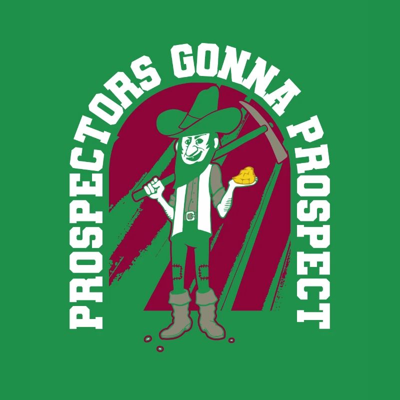 Prospectors Digging Treasure