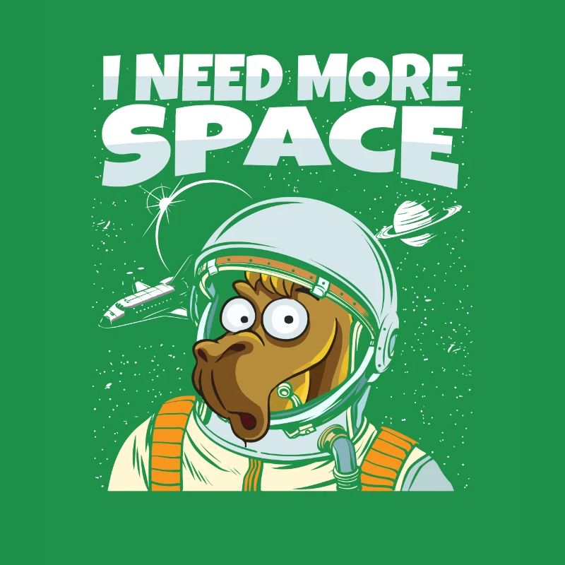 Kamel Astronaut I Need More Space