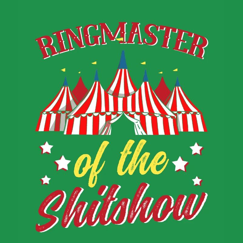 Accessoires de fête de cirque - Ringmaster of Shit
