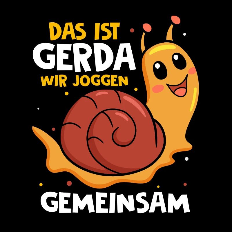 Das Ist Gerda Wir Joggen Gemeinsam Laufen Langsame