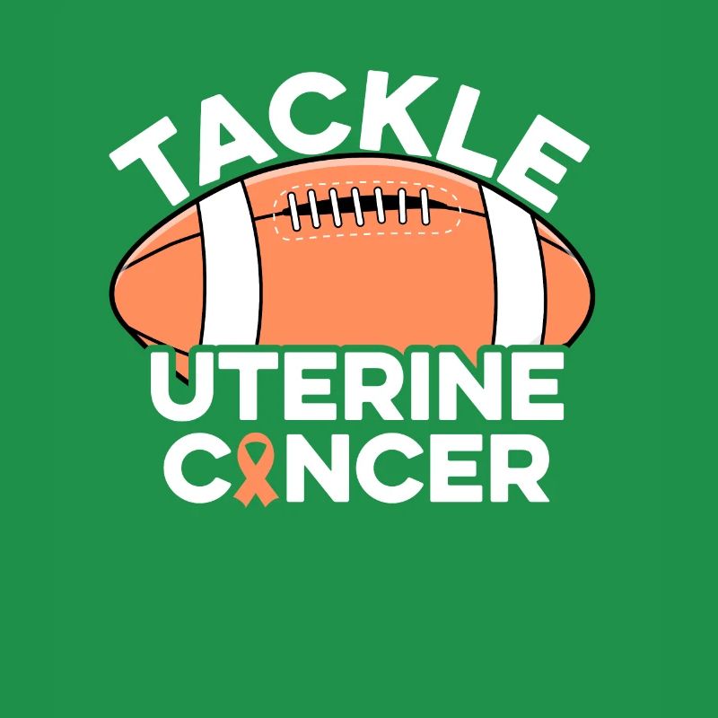 Bekämpfen Sie Gebärmutterkrebs Pfirsichband Gebärmutterkrebs