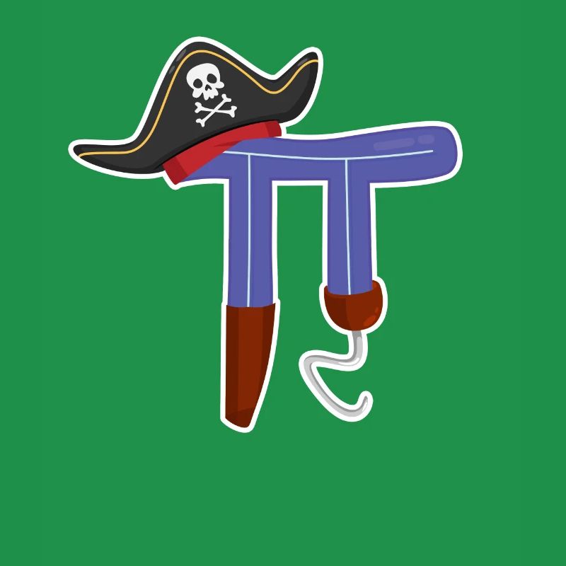 Pi Day Pirate Lovers Math Teacher Student