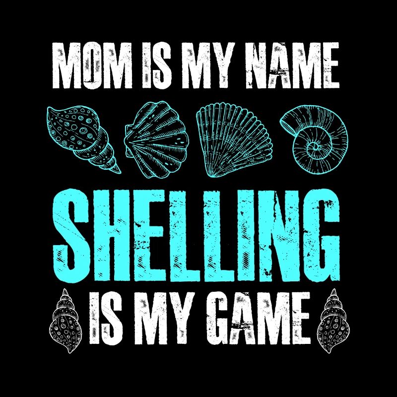 maman est mon nom shelling est mon jeu Conception pour un