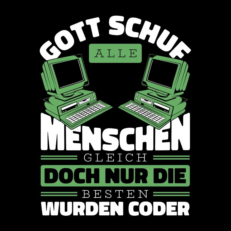 Entwickler Coder Programmierer Gott