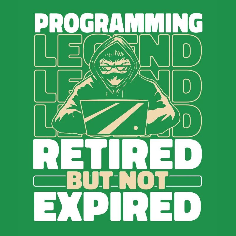 Developer Coder Retired Programmer
