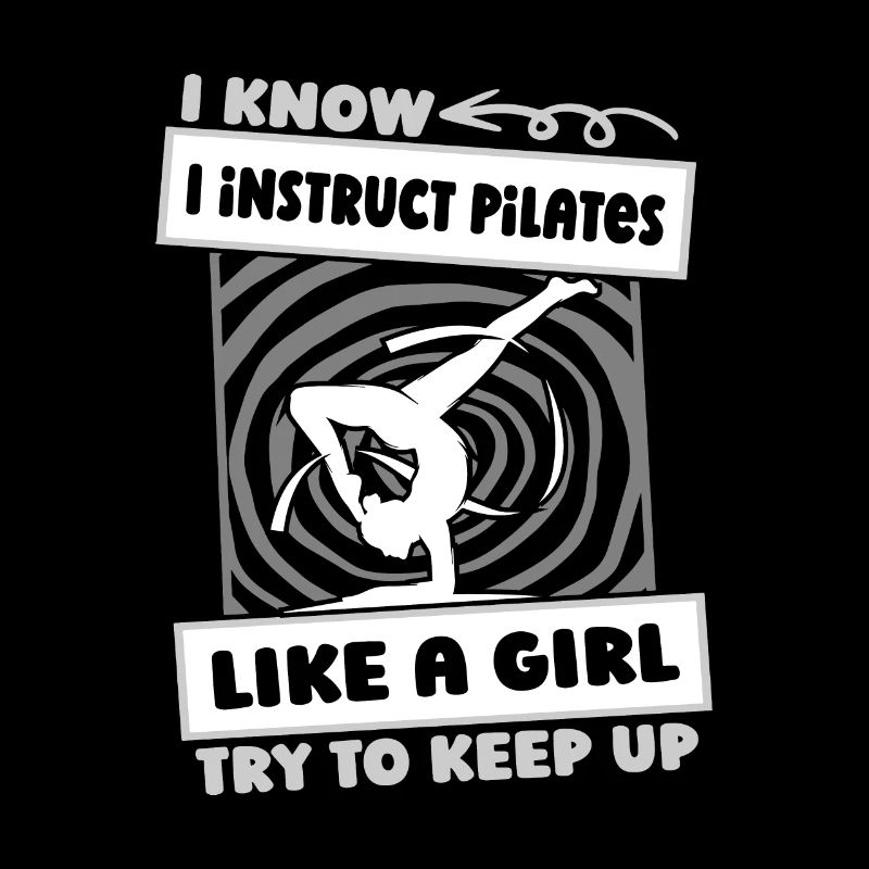 Pilatestrainer Pilates Lehrer Mädchen