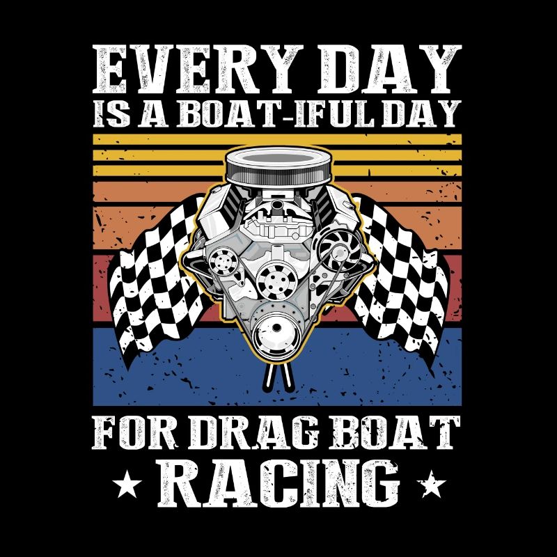 Conception de bateaux de course pour les courses de dragsters