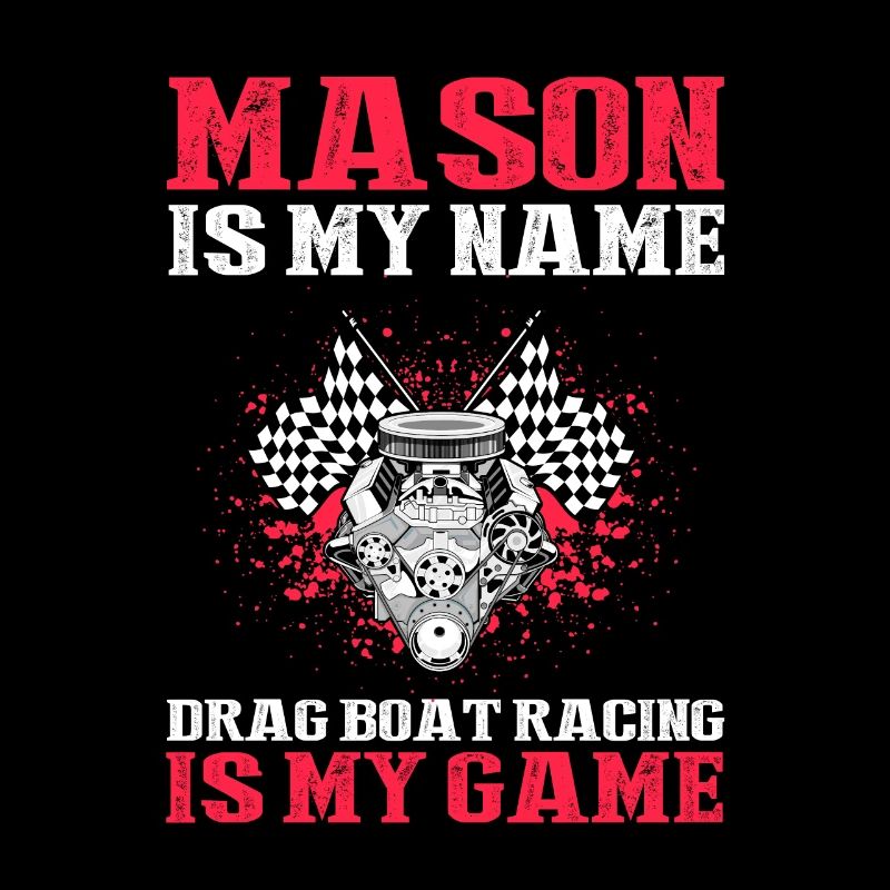 Schnellboot-Rennen Design for Rennbootfahrer