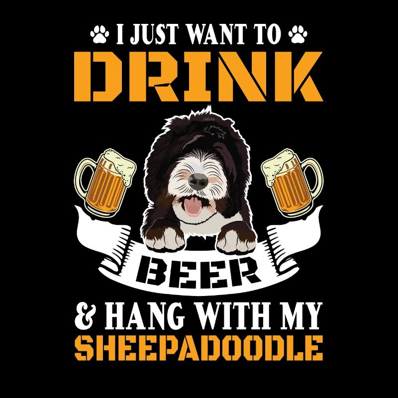 Sheepadoodle Doodle Hund