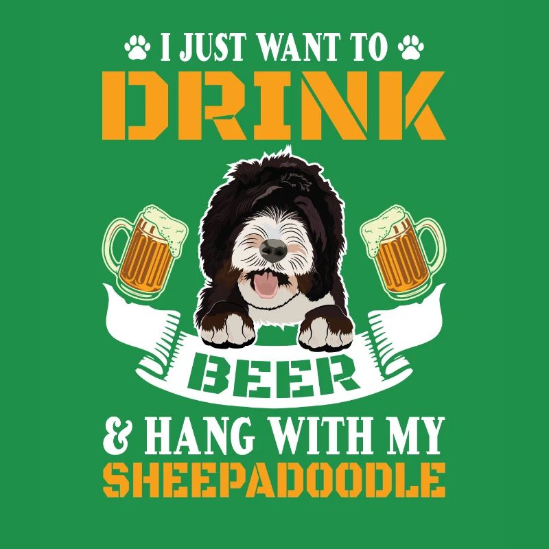Sheepadoodle Doodle Dog
