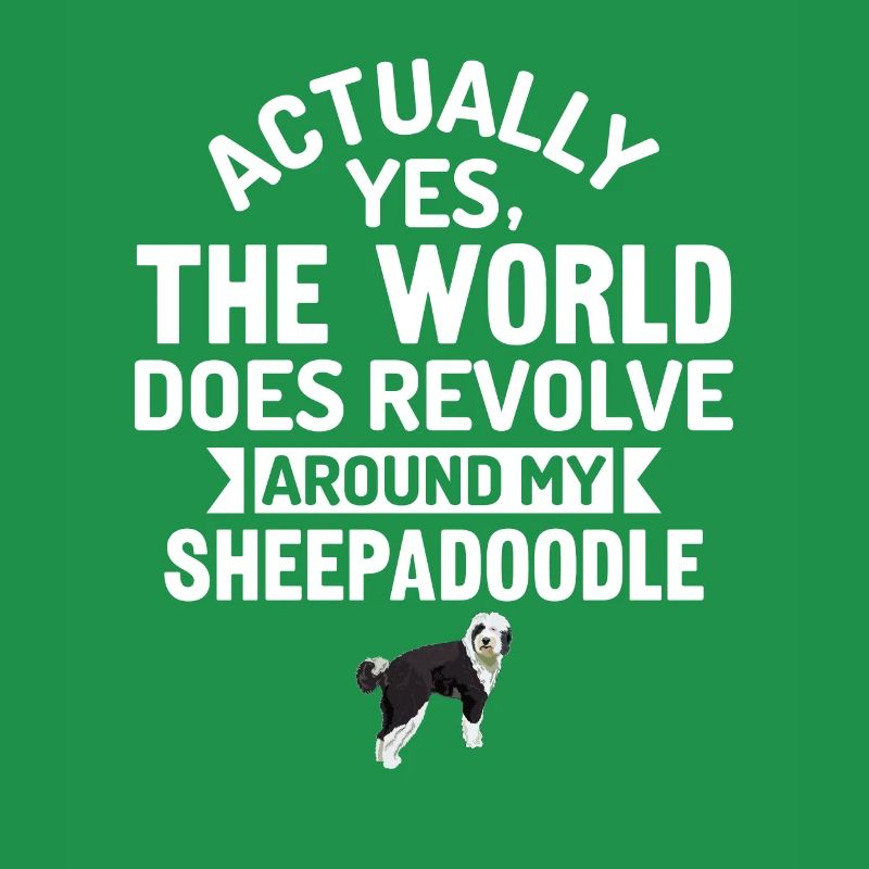 Sheepadoodle Doodle Dog