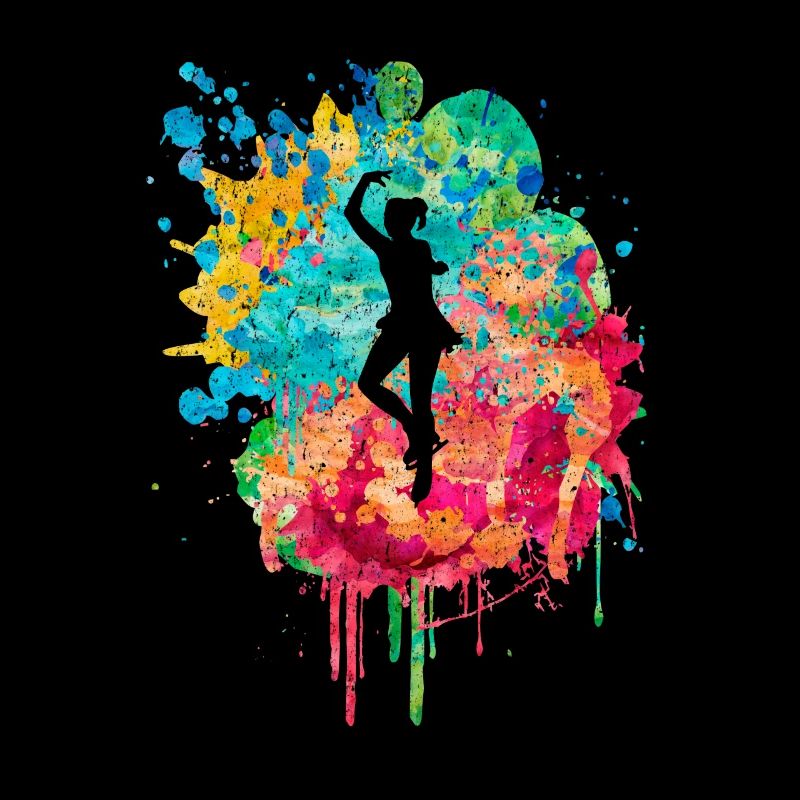 Eiskunstlauf PopArt