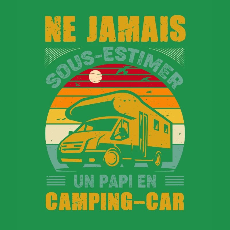 Ne jamais sous-estimer un papi en camping-car