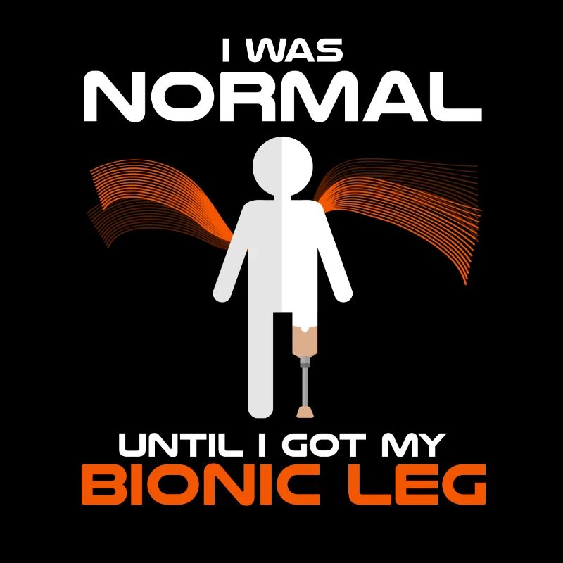 Bionic leg design for leg prostheses