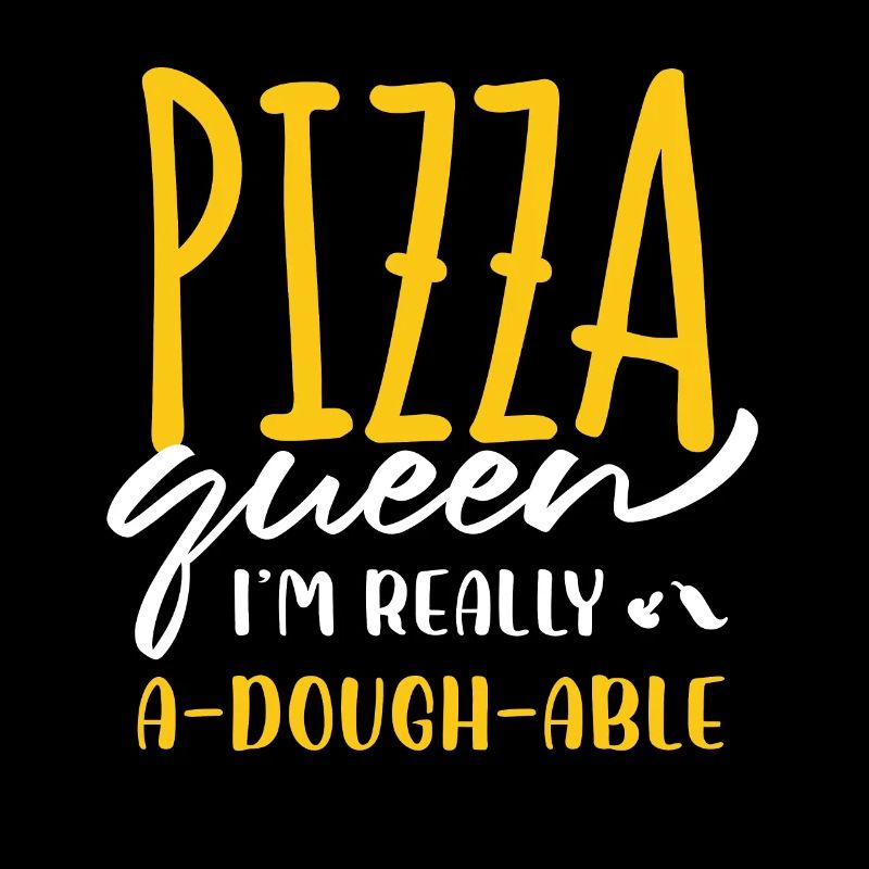 pizza queen In really adoughable design