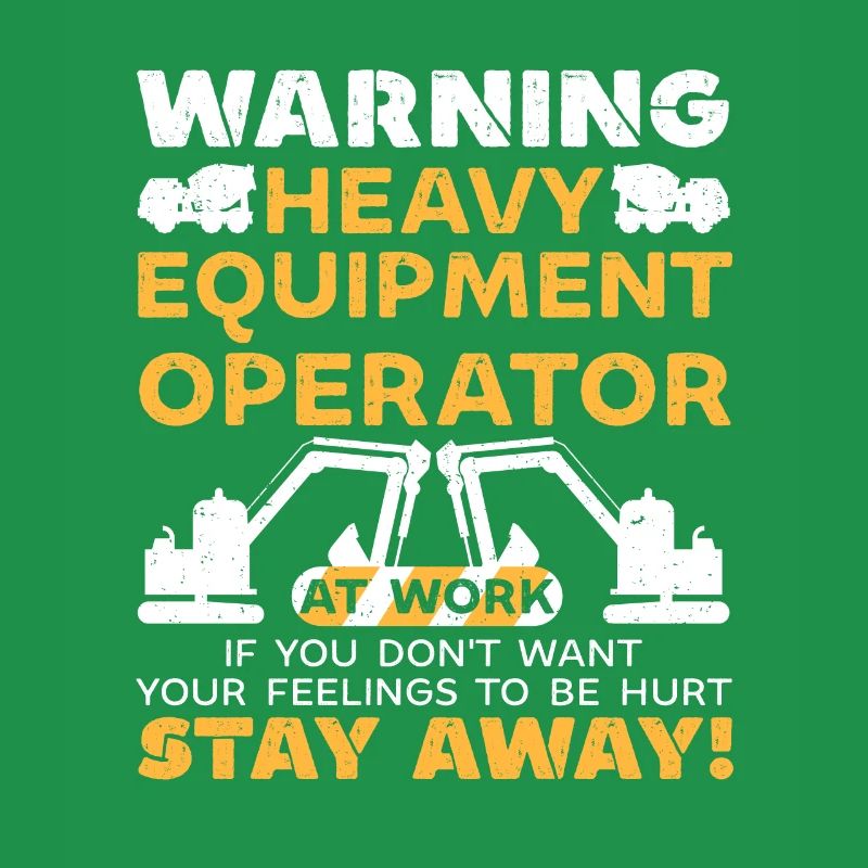 Construction machinery operator Excavator driver Excavator driver Construction workers