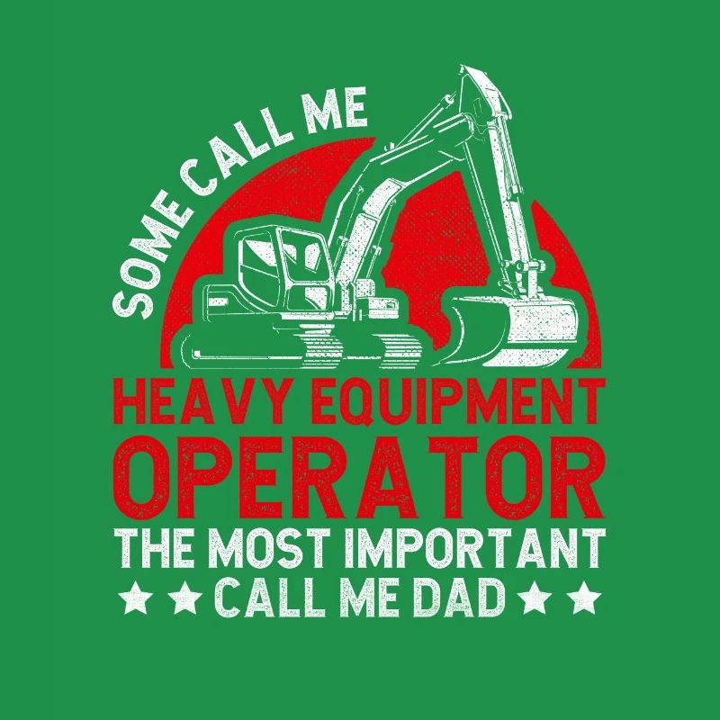 Construction machinery operator Excavator driver Excavator driver Construction workers