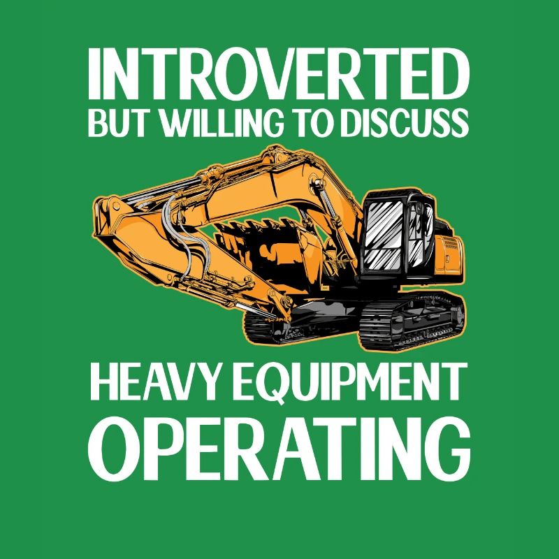 Construction machinery operator Excavator driver Excavator driver Construction workers