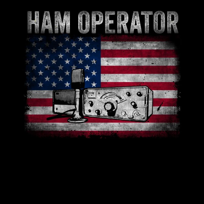 Ham Operator US-Flagge