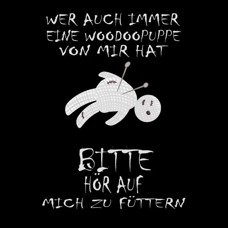 Woodoo Puppe Füttern Spruch
