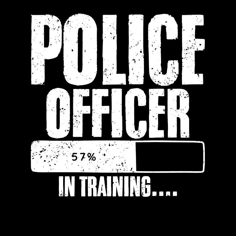 Police Officer In Training Cool Policeman Trainee