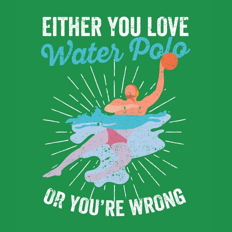 Entweder du liebst Wasserball oder du liegst