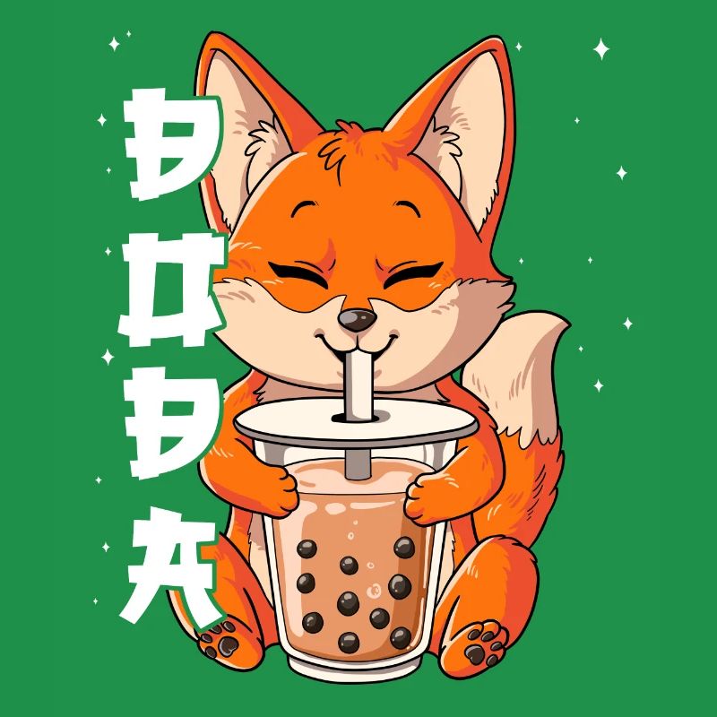 Boba Tea Fuchs Bubble Tea