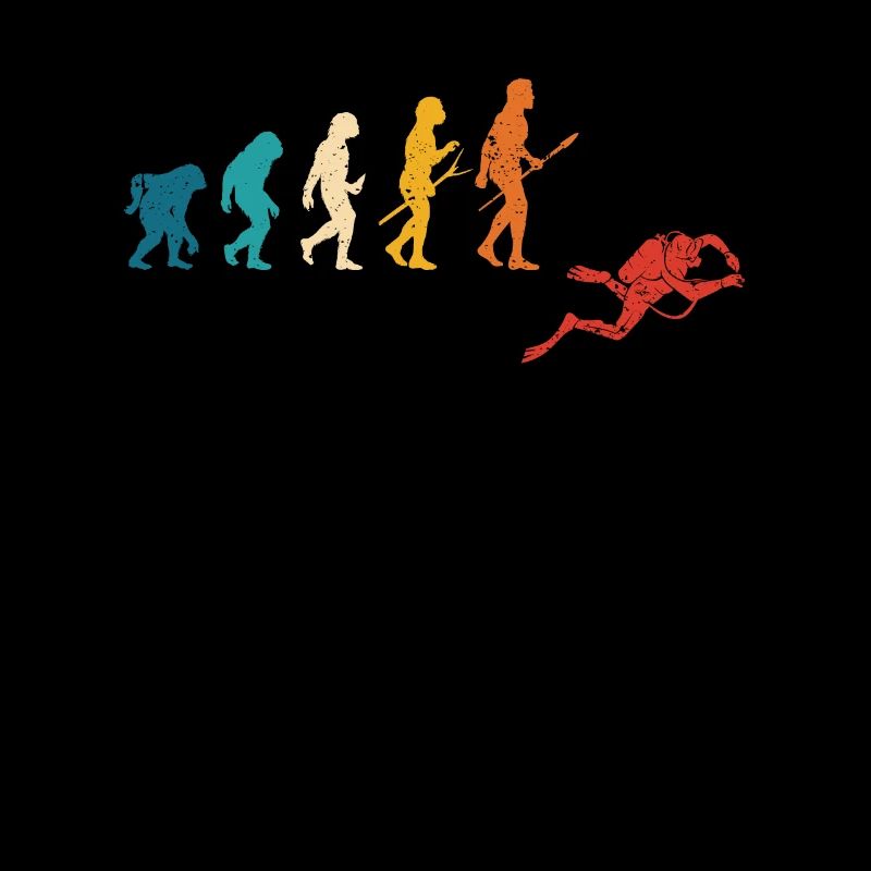 Evolution of the Diver Funny Dive Man