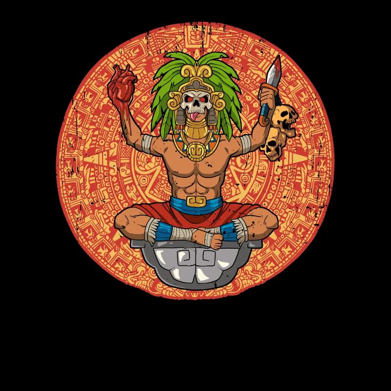Guerrier aztèque mexicain Aztèques