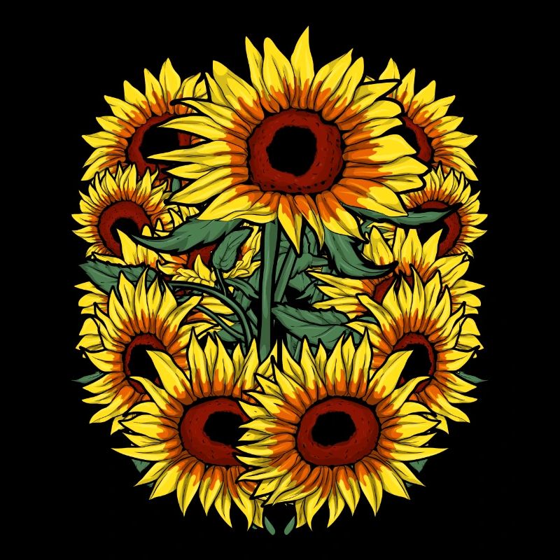 Garten Sonnenblume Hobbygärtner Geschenk Botanik
