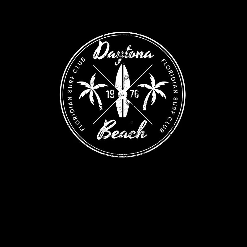 Retro Daytona Beach Florida Beach Beach Vacances