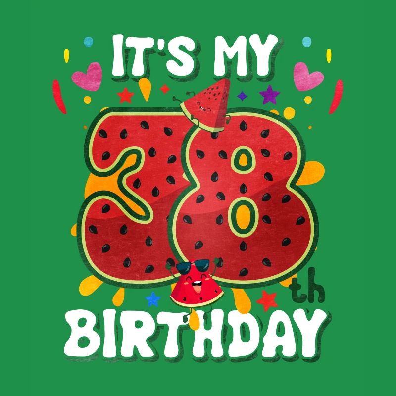 38e anniversaire Pastèque